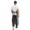 Nanxson Men's Waterproof Apron Thick Rubber Apron Adjustable Work Apron
