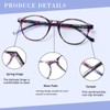 NORPERWIS 5 Pairs Reading Glasses - Standard Fit Spring Hinge