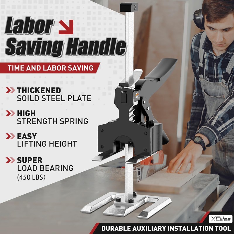 XClifes Labor Saving Arm Jack Handle 2 Pack, Construction Jack,