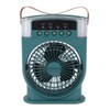 Portable Humidifier Fan with Timer Alarm Function Adjustable 600ml USB