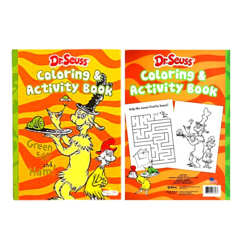 Coloring and Activity Books - Green Eggs & Ham and