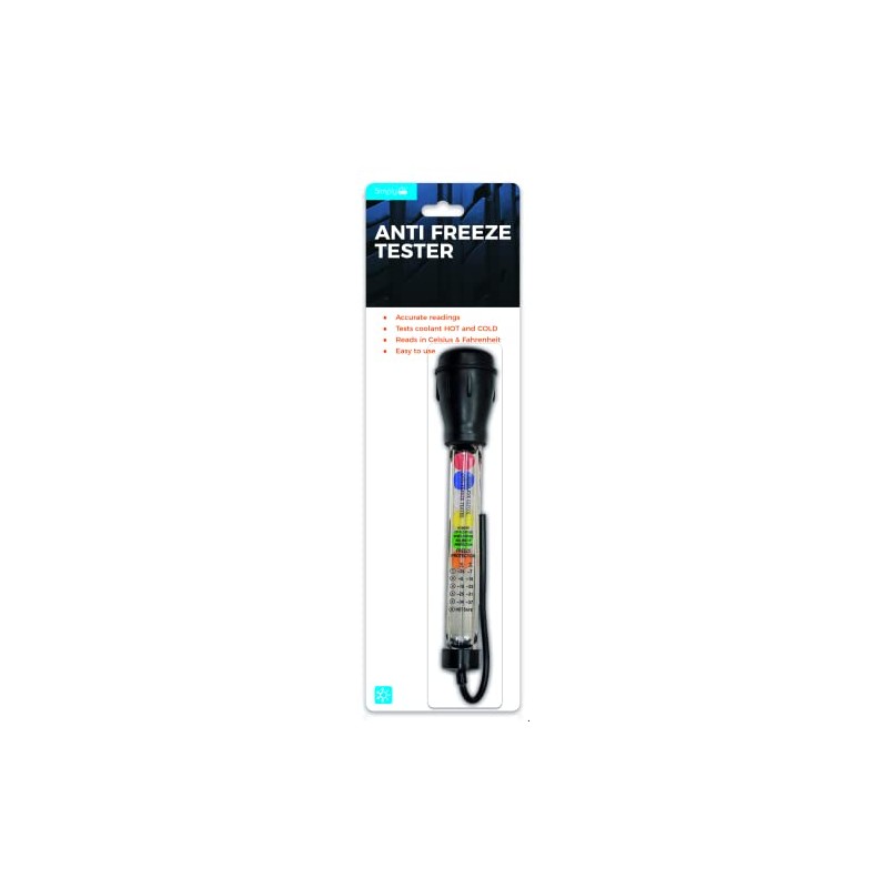 Simply AF001 Anti Freeze Tester - Ethylene Glycol Indicator