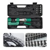 Chain Breaker Tool Kit, 3 Tons Hydraulic Chain Breaking Crimping