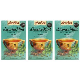 (3 PACK) - Yogi Tea - Licorice Mint | 17 Bag | 3 PACK BUNDLE