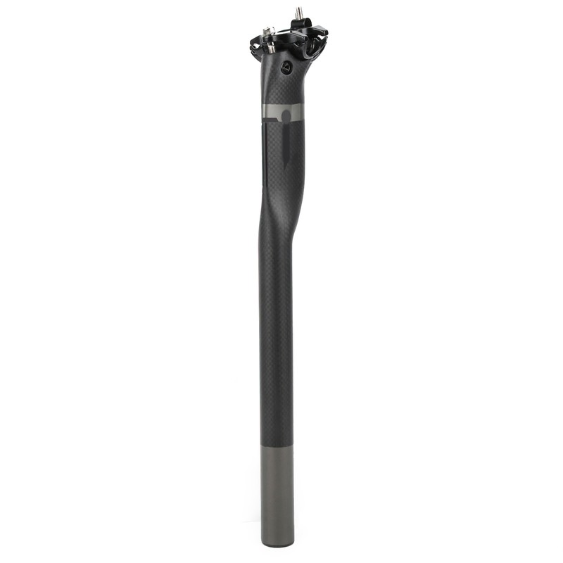 Carbon Fiber Bicycle Seatpost 27.2x400mm Folding Cycling Road Mountain Bike