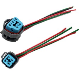 Conector de mazo de bomba de combustible compatible con HONDA varios modelos 4 pines 5 pines (5 pines)
