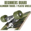 24 inch Rude Boyz Mini Cruiser Skateboard - Aluminium Trucks