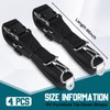 Seenelling 4 Pcs 86" RV Furniture Tie Down Straps Anti