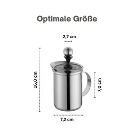 Cilio Cappuccino Creamer-KP0000550269/Grey