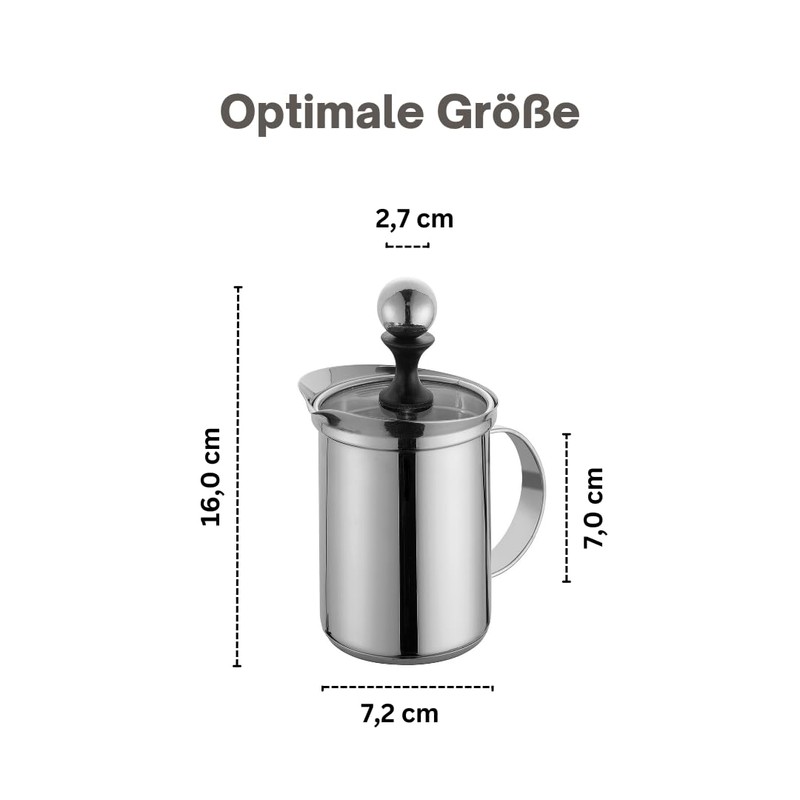 Cilio Cappuccino Creamer-KP0000550269/Grey