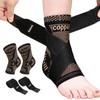 Ankle Brace for Plantar Fasciitis Relief, Copper Ankle Brace for