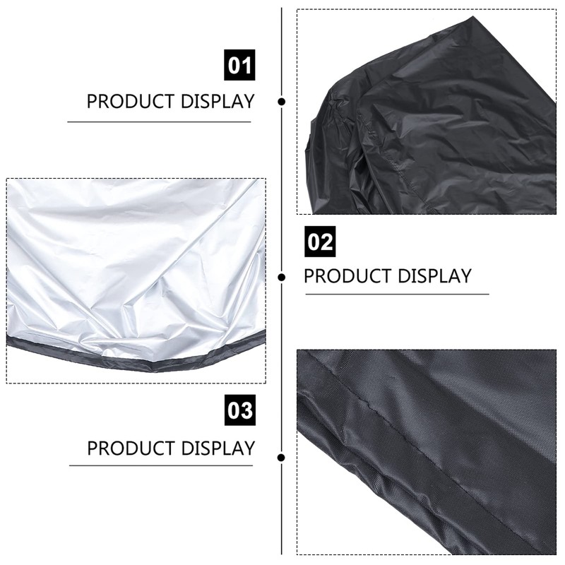 Mipcase Outdoor Square BBQ Grill Cover BBQ Oven Protection Cover
