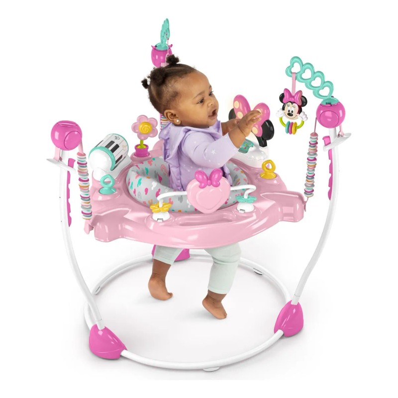 Centro De Actividades Bright Starts Minnie Rosa 13062 0650-rosa (Usado)