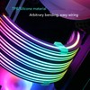 24 Pin RGB Power Extension Cable Kit ARGB 18AWG Silver