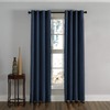 Curtainworks Lenox Grommet Curtain Panel, 50 by 84", Navy,1Q80630GNY
