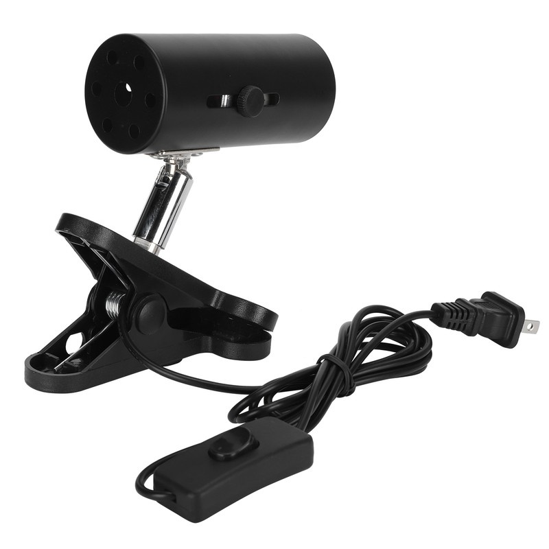 Reptile Sun Basking Lamp Clip on Bracket Rotatable Heat Light