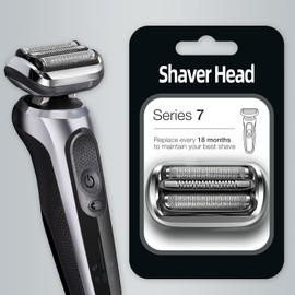73s Series Men's Electric Shaving Heads Suitable for BRA.un Series 7 Razors 7020s, 7025s, 7085cc, 7027cs, 7071cc and 7075cc Wet & Dry Foil Shavers