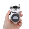 PATIKIL 3.28 Feet Retractable Cable Lock, 3 Digit Steel Cable