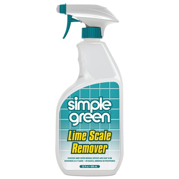 Simple Green 50032 Lime Scale Remover, Wintergreen, 32 oz Bottle (Case of 12)