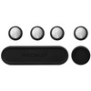 Macally CABLEHOLDMAG Magnetic Cable Holder, Black