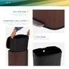 FDW Kitchen Trash Can with Lid for Office Bedroom Bathroom