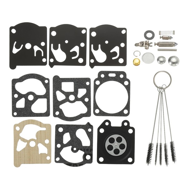 PATIKIL K24-WAT Carburetor Diaphragm Gasket Rebuild Repair Kit for WT-626