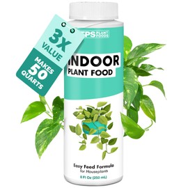 TPS NUTRIENTS Indoor Plant Food for Houseplants, Liquid Fertilizer 8 oz (250mL)