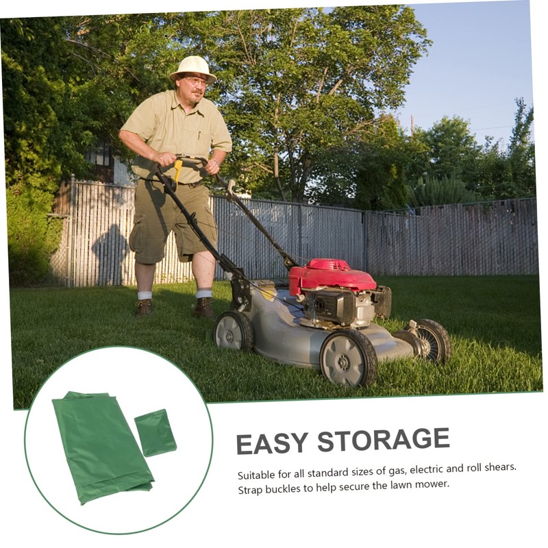 Kisangel 1pc Lawn Tractor Cover Heavy-Duty Uv for Lawn Mower