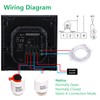Wengart Home Thermostat Programmable WG03-4,AC230V Max3A Touch Screen LCD Display