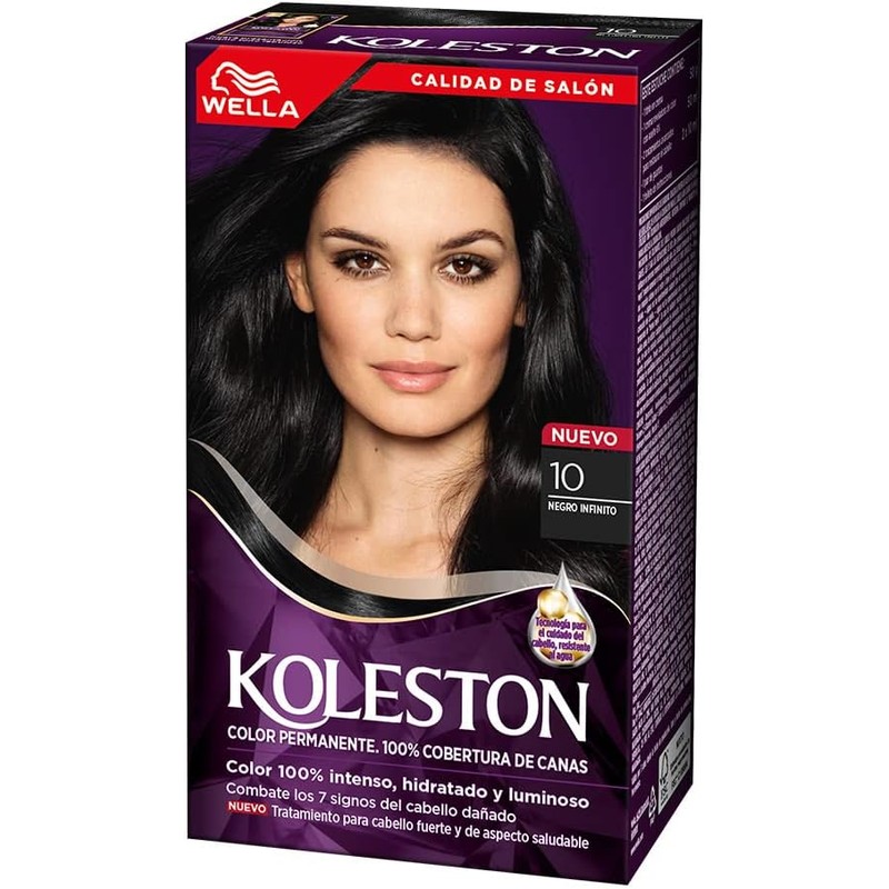 Koleston Tinte Permanente 10 Negro Infinito