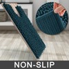 Yimobra Microfiber Bath Mat Non-Slip Large Bathroom Rugs Shower Soft