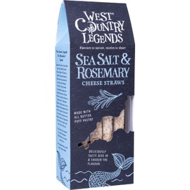 West Country Legends Sea Salt and Rosemary Cheese Straws 100G