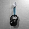 SOCONT Heavy Duty Vacuum Suction Cup Hooks, White Plated Polished