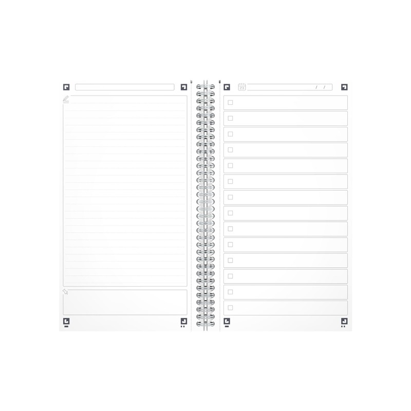 Oxford Task Manager 460 Page Spiral To Do List Notebook