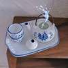 SUPVOX 1:12 Miniature Tea Cup Sets Dollhouse Porcelain Tea Cup