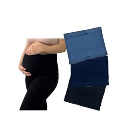 Generic Pack de 3 bandas para vientre maternidad, extensor de pantalones para maternidad sin costuras, para embarazo y postparto, (Multicolor 2), 56009080