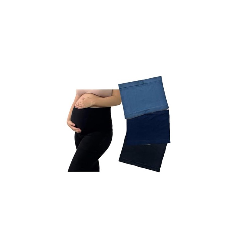 Generic Pack de 3 bandas para vientre maternidad, extensor de