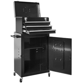 ROAD DAWG Tool Box Portable Toolbox, 11" 19.9" 35.8", Red