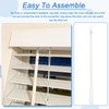 sourcing map 4Pcs 13" Blinds Wand Replacement, Fiberglass Blinds Tilt