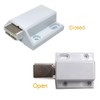 10 PCS White Plastic Magnetic Pressure Touch Release Catch Soft