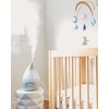 Crane Ultrasonic Teardrop Cool Mist Humidifier, Large 1 Gal Tank,