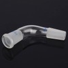 Labasics Distillation Distillator Adapter, Glass Distillator Lab Adapter 105 Bend