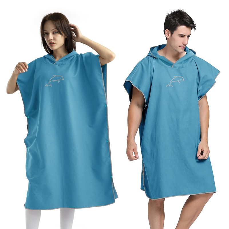 flintronic Swim Towels, Quick Dry Changing Robe Towel, Microfiber Beach