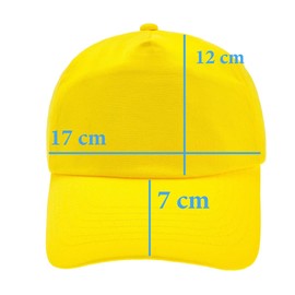 MFAZ Morefaz Ltd Children Kids Baseball Cap HAT Boys Girls Youth Hats Boy Girl Unisex Adjustable Strap (Classic Red)