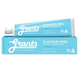 Grants of Australia Natural Toothpaste Flavour-Free 90g