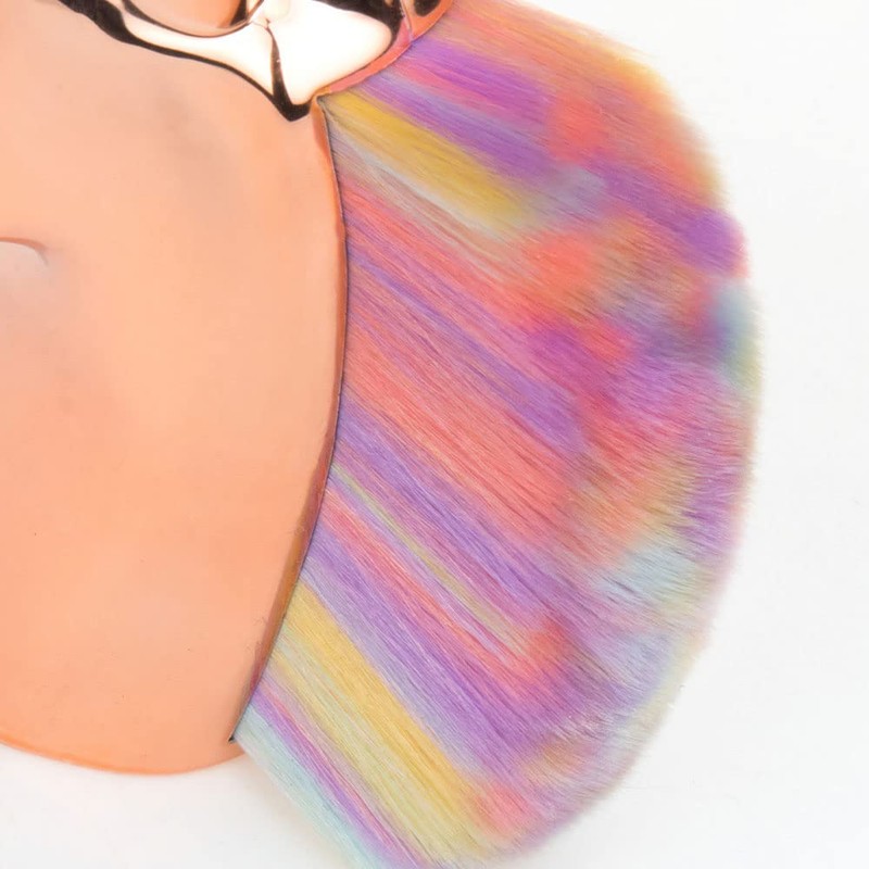 FainFun Nail Dust Brush, Nail Dust Brush, Brush Girls, Rainbow