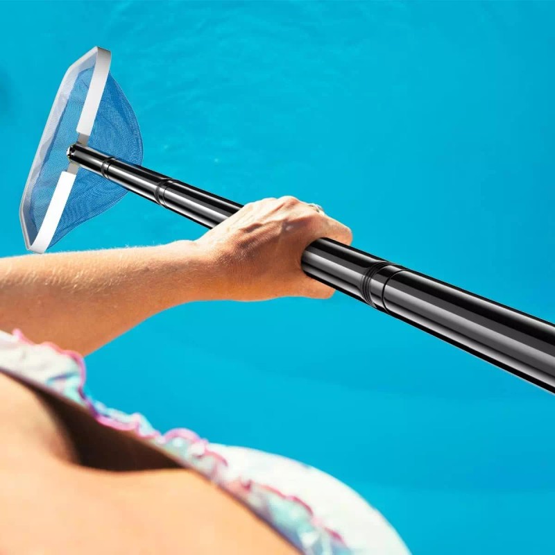 Nicecho Swimming Pool Leaf Skimmer Net with adjustable 8' ft