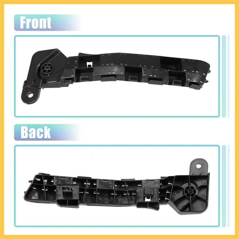 REPAIROCK 1 Pair Left Right Side Car Front Bumper Mounting