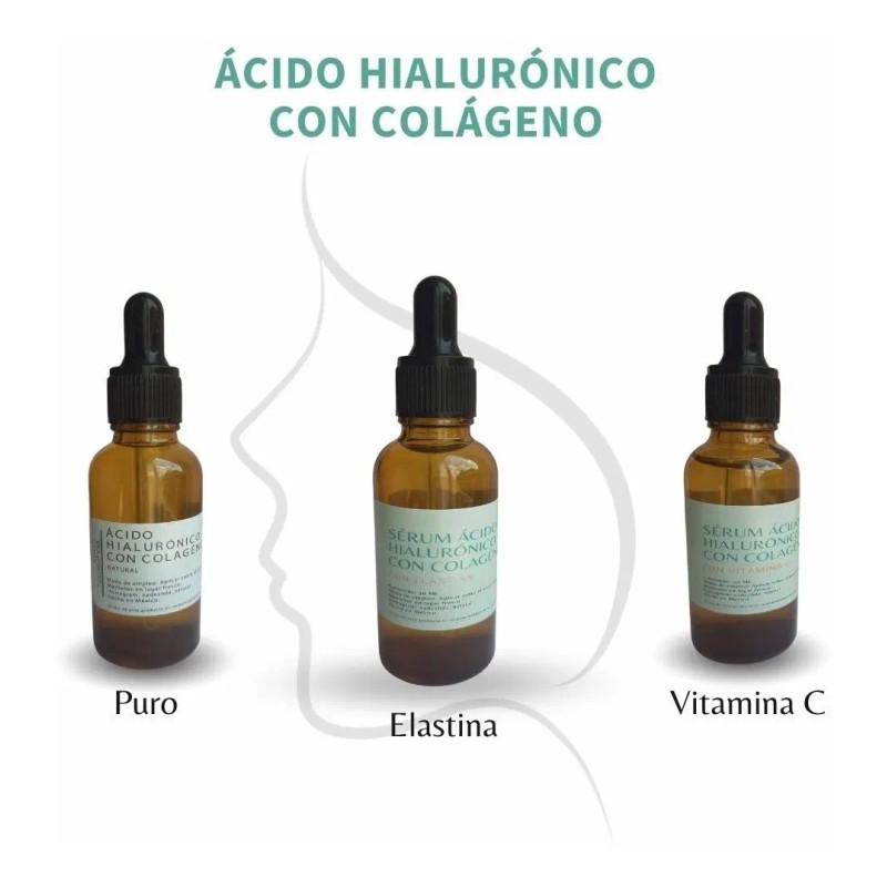 Sérum Ácido Hialurónico Con Colágeno Con Elastina