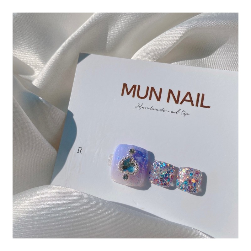 MunNail Aurora Pedi Tip - No. 9 / MunNail 오로라